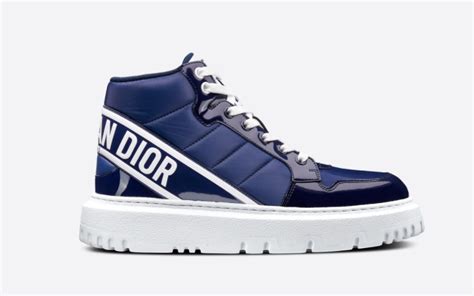 christian dior d player sneakers|Christian Dior high cut sneakers.